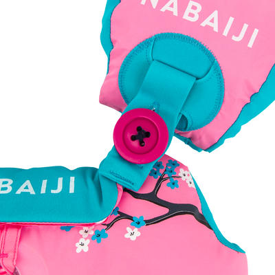 Brassards-ceinture piscine évolutif TISWIM enfant bleu motif "PANDAS"